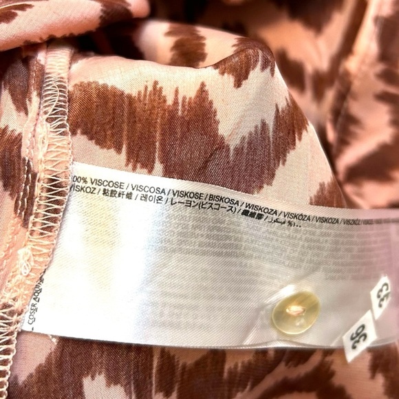 Mango Bicolour Print Blouse - Picture 13 of 15